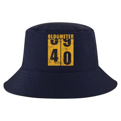 Retro Vintage Oldometer 40 Years Old Cool Comfort Performance Bucket Hat