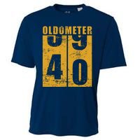 Retro Vintage Oldometer 40 Years Old Cooling Performance Crew T-Shirt