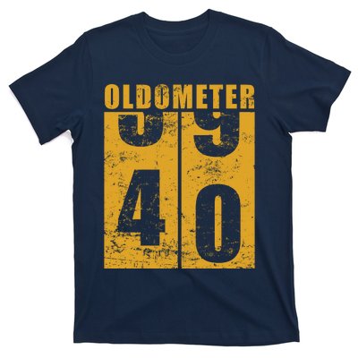 Retro Vintage Oldometer 40 Years Old T-Shirt