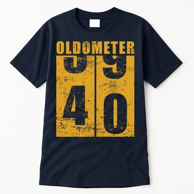 Retro Vintage Oldometer 40 Years Old Tall T-Shirt