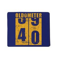 Retro Vintage Oldometer 40 Years Old Mousepad