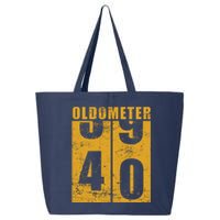 Retro Vintage Oldometer 40 Years Old 25L Jumbo Tote