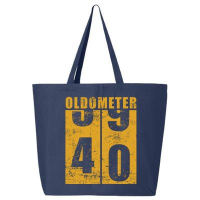 Retro Vintage Oldometer 40 Years Old 25L Jumbo Tote