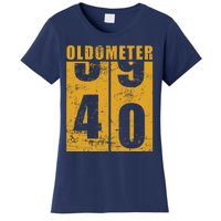 Retro Vintage Oldometer 40 Years Old Women's T-Shirt