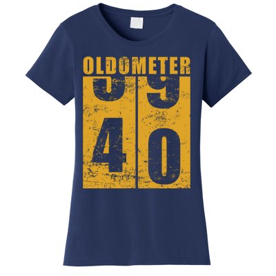 Retro Vintage Oldometer 40 Years Old Women's T-Shirt