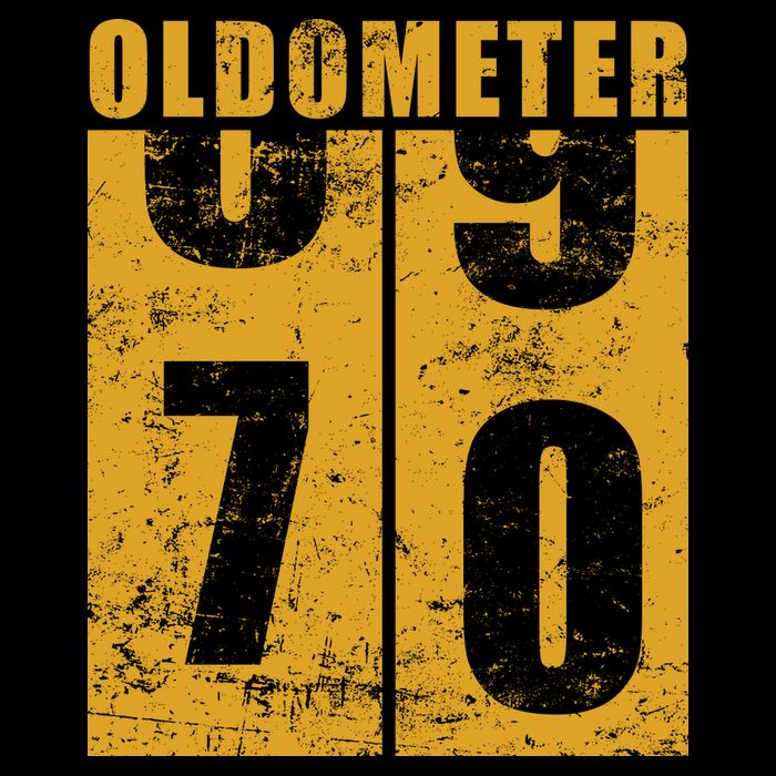 Retro Vintage Oldometer 70 Years Old Mug