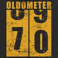 Retro Vintage Oldometer 70 Years Old Tumbler
