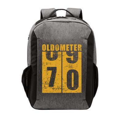Retro Vintage Oldometer 70 Years Old Vector Backpack