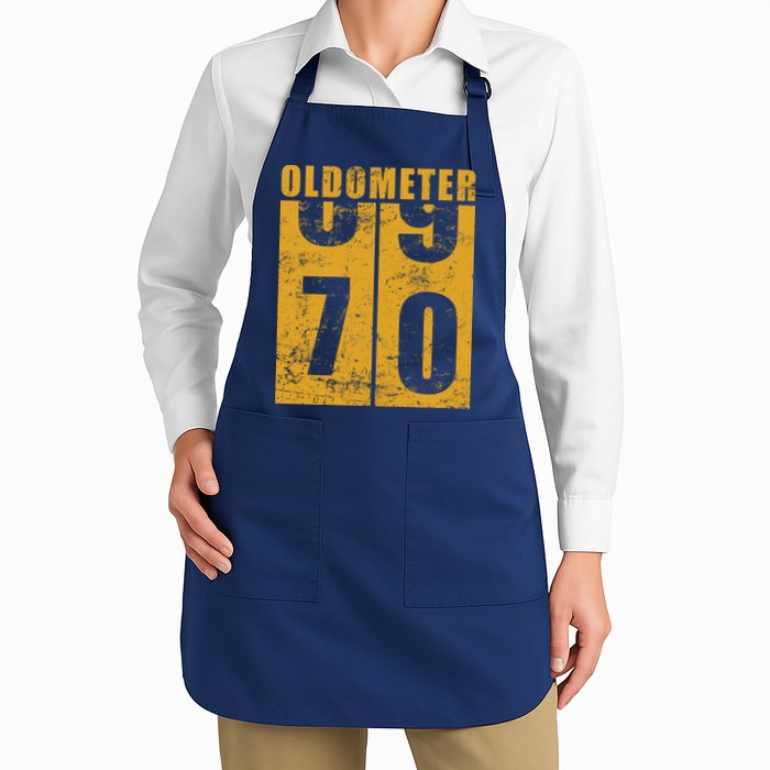 Retro Vintage Oldometer 70 Years Old Apron