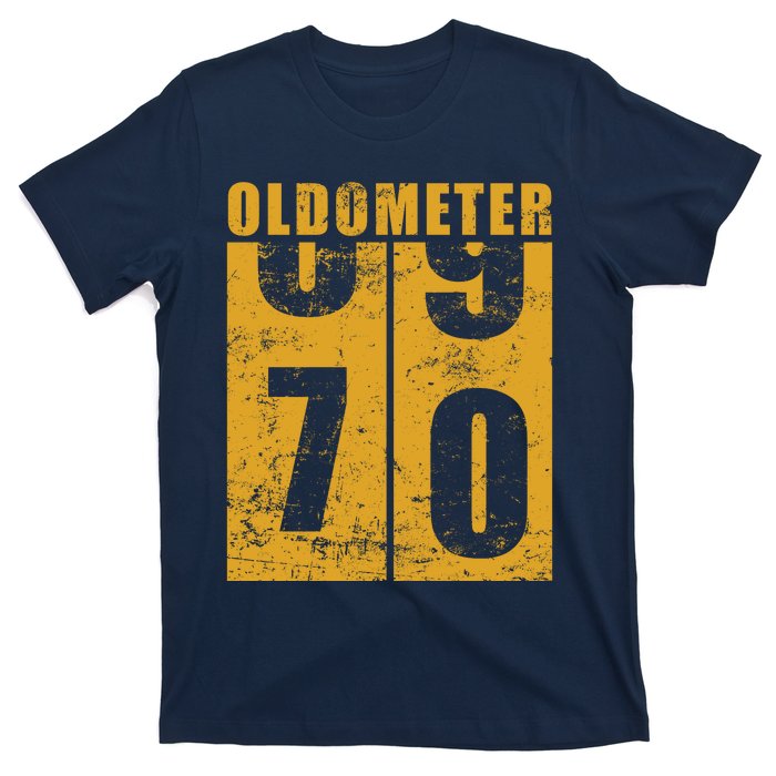 Retro Vintage Oldometer 70 Years Old T-Shirt