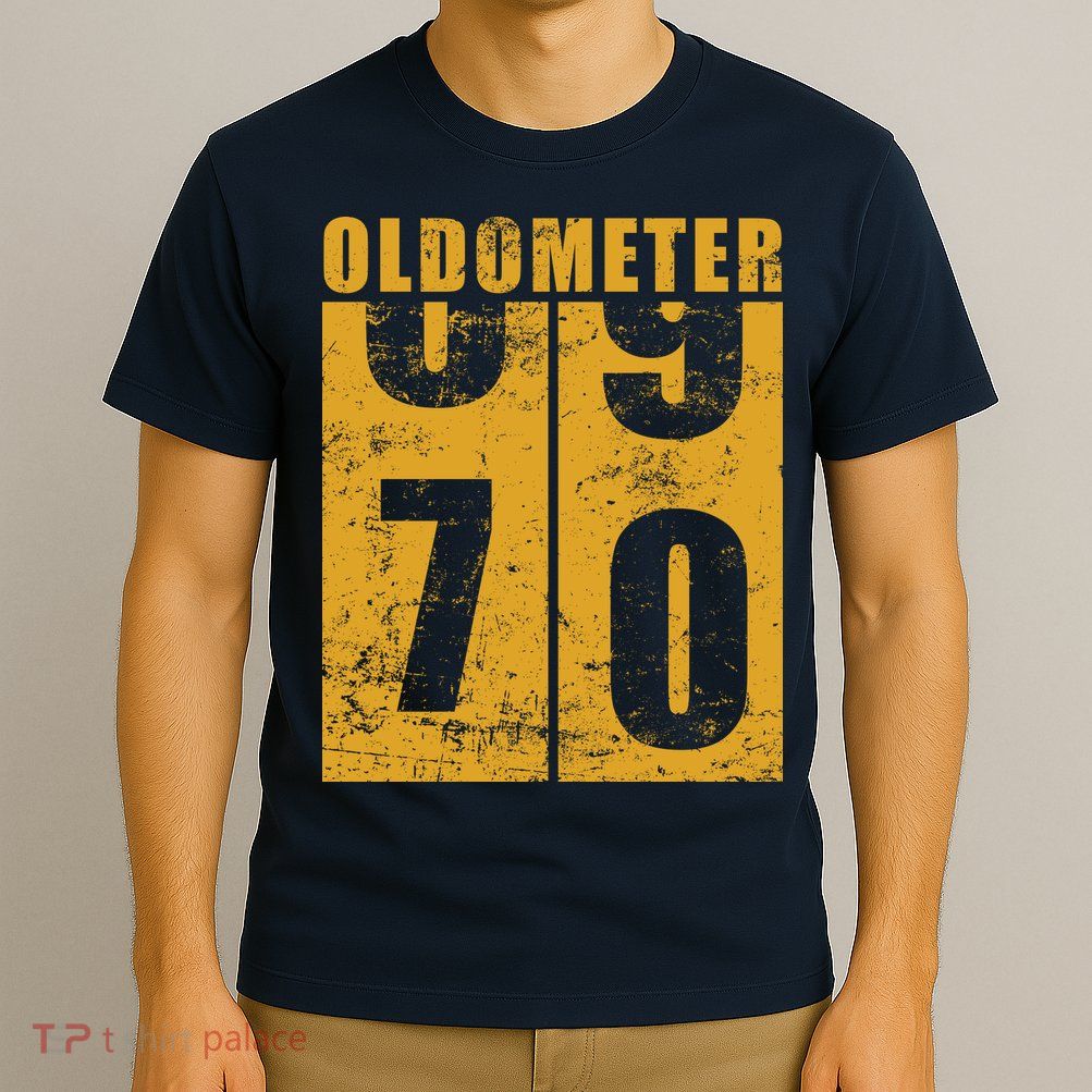 Retro Vintage Oldometer 70 Years Old T-Shirt
