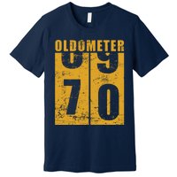 Retro Vintage Oldometer 70 Years Old Premium T-Shirt