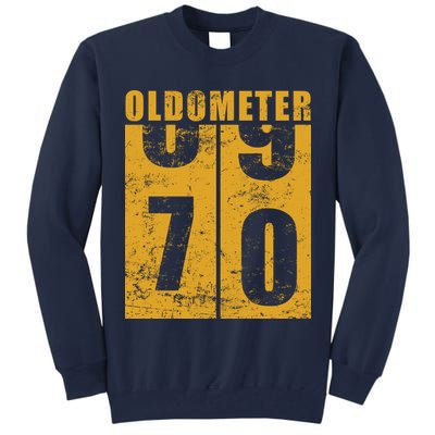 Retro Vintage Oldometer 70 Years Old Tall Sweatshirt