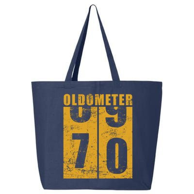 Retro Vintage Oldometer 70 Years Old 25L Jumbo Tote