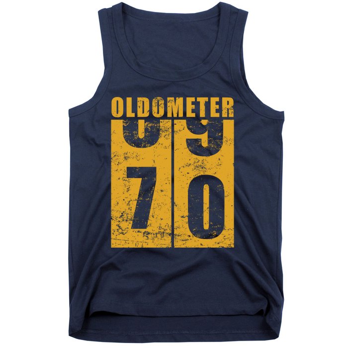 Retro Vintage Oldometer 70 Years Old Tank Top