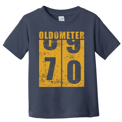 Retro Vintage Oldometer 70 Years Old Toddler T-Shirt