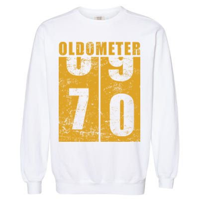 Retro Vintage Oldometer 70 Years Old Garment-Dyed Sweatshirt
