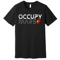 Retro Vintage Occupy Mars Space Explorer Gift Premium T-Shirt