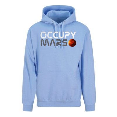 Retro Vintage Occupy Mars Space Explorer Gift Unisex Surf Hoodie