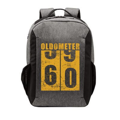 Retro Vintage Oldometer 60 Years Old Vector Backpack