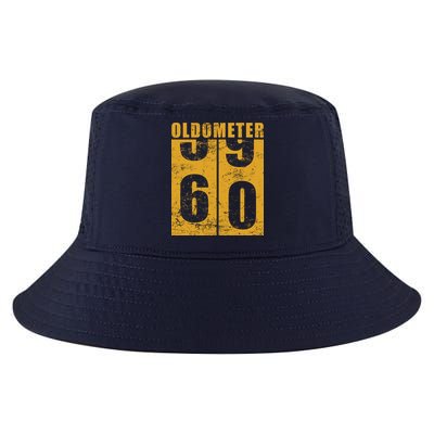 Retro Vintage Oldometer 60 Years Old Cool Comfort Performance Bucket Hat