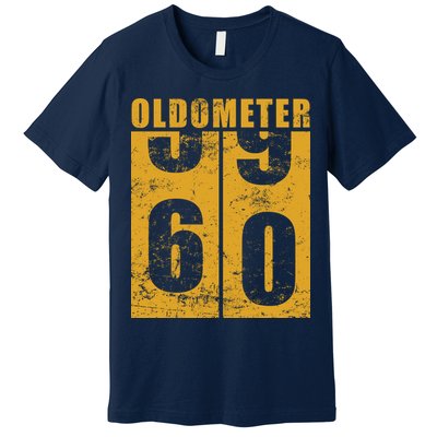 Retro Vintage Oldometer 60 Years Old Premium T-Shirt