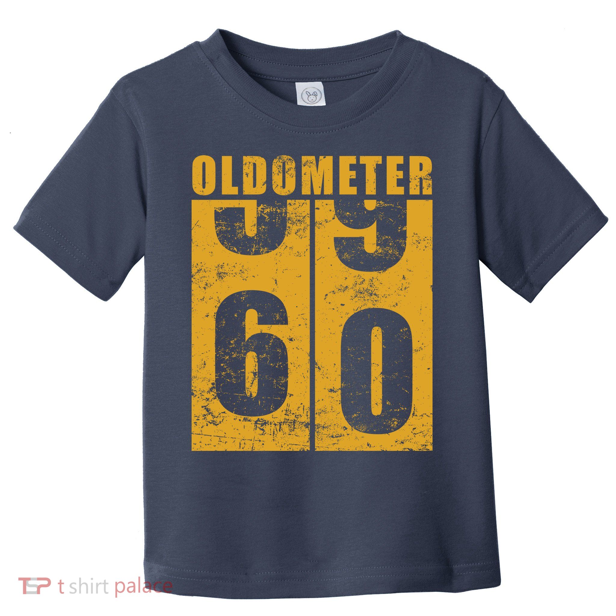 Retro Vintage Oldometer 60 Years Old Toddler T-Shirt