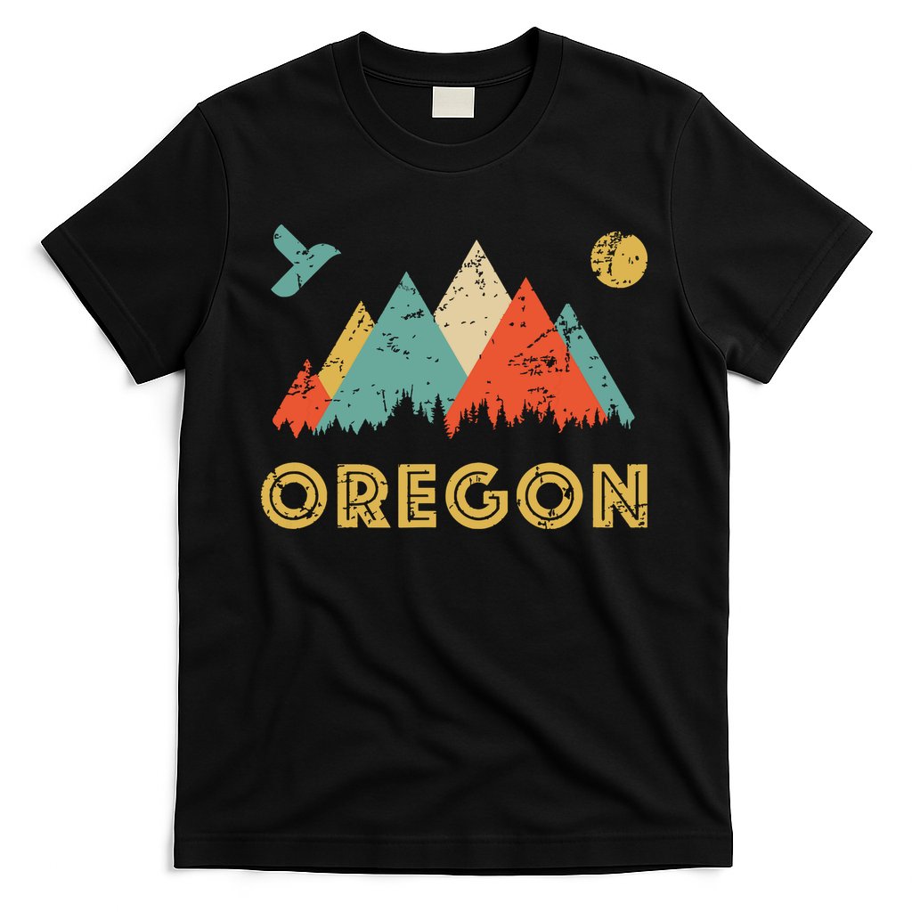Retro Vintage Oregon Throwback And Gift T-Shirt