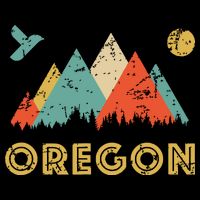 Retro Vintage Oregon Throwback And Gift T-Shirt