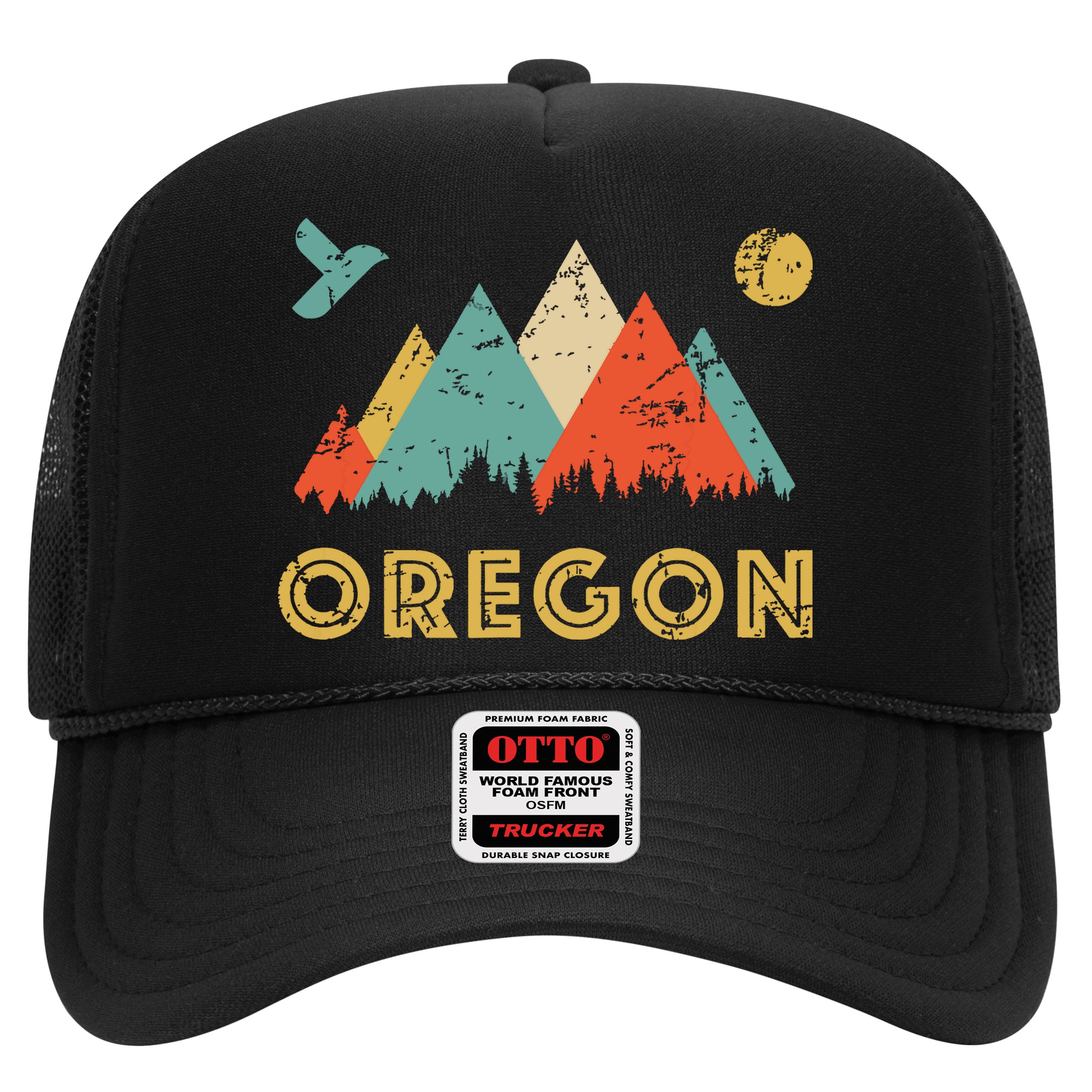 Retro Vintage Oregon Throwback And Gift Hat