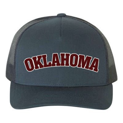 Retro Vintage Oklahoma Souvenir Gift Of Oklahoma Yupoong Adult 5-Panel Trucker Hat