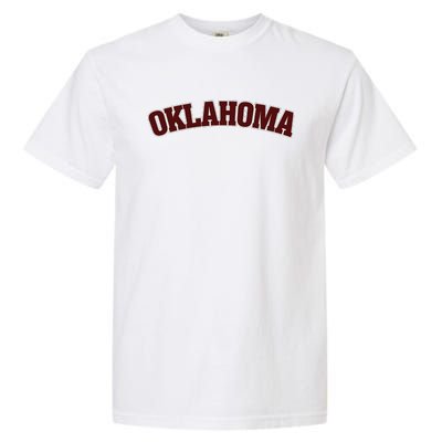 Retro Vintage Oklahoma Souvenir Gift Of Oklahoma Garment-Dyed Heavyweight T-Shirt