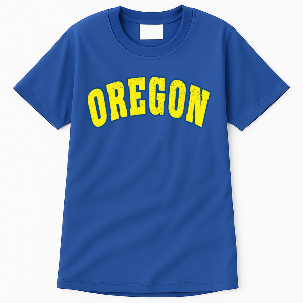 Retro Vintage Oregon State Souvenir Gift Of Oregon Gift Tall T-Shirt