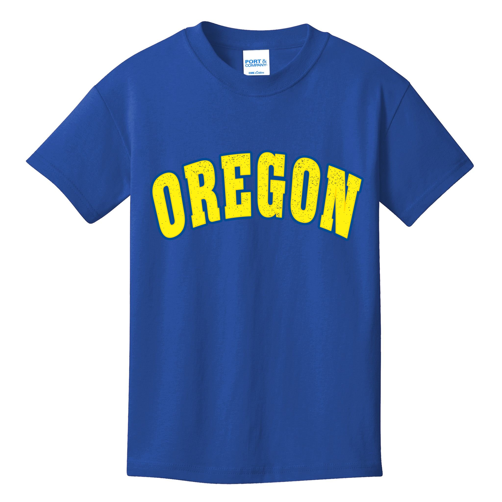 Retro Vintage Oregon State Souvenir Gift Of Oregon Gift Kids T-Shirt
