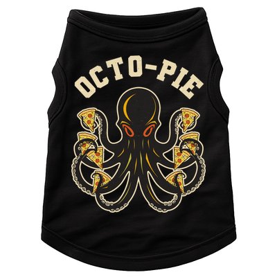 Retro Vintage Octo Pie Octopus Pizza Slices Doggie Tank