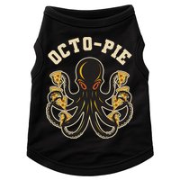 Retro Vintage Octo Pie Octopus Pizza Slices Doggie Tank