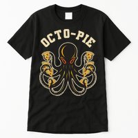 Retro Vintage Octo Pie Octopus Pizza Slices Tall T-Shirt
