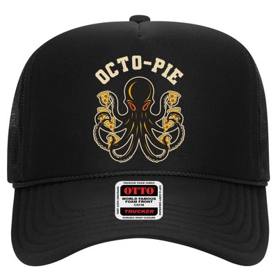 Retro Vintage Octo Pie Octopus Pizza Slices Trucker Hat