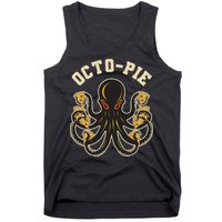 Retro Vintage Octo Pie Octopus Pizza Slices Tank Top