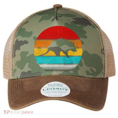Retro Vintage Opossum Legacy Tie Dye Trucker Hat