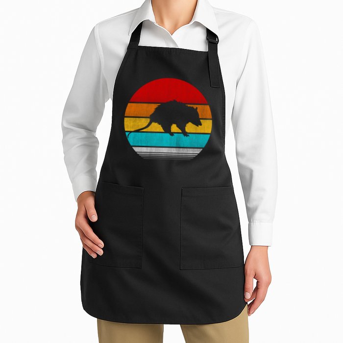 Retro Vintage Opossum Apron