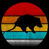 Retro Vintage Opossum Toddler T-Shirt