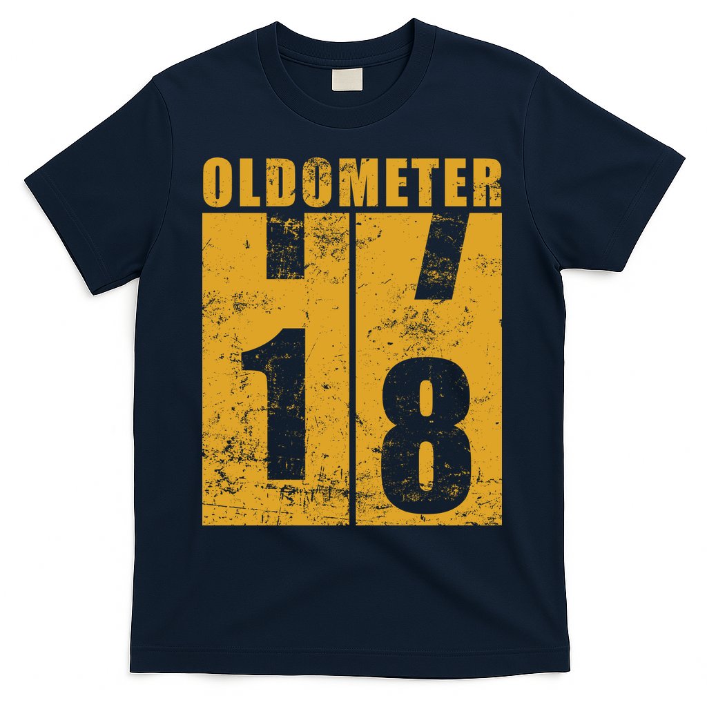 Retro Vintage Oldometer 18 Years Old T-Shirt