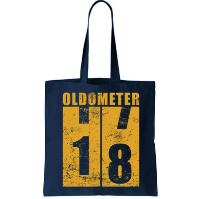 Retro Vintage Oldometer 18 Years Old Bag