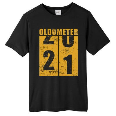 Retro Vintage Oldometer 21 Years Old Tall Fusion ChromaSoft Performance T-Shirt