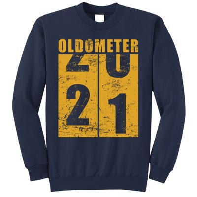 Retro Vintage Oldometer 21 Years Old Sweatshirt