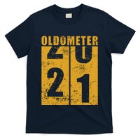 Retro Vintage Oldometer 21 Years Old T-Shirt