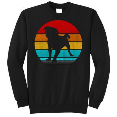 Retro Vintage Pug Sweatshirt