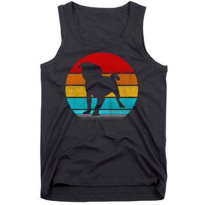 Retro Vintage Pug Tank Top