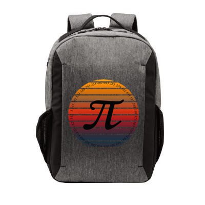 Retro Vintage Pi Day Spiral Pi Math Tee For Pi Day 3.14 Vector Backpack